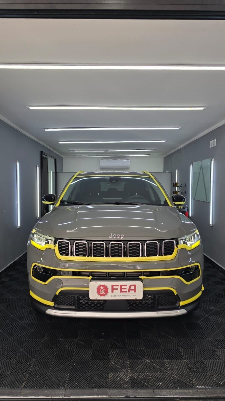 Veículo em atendimento na FEA Estética Automotiva
